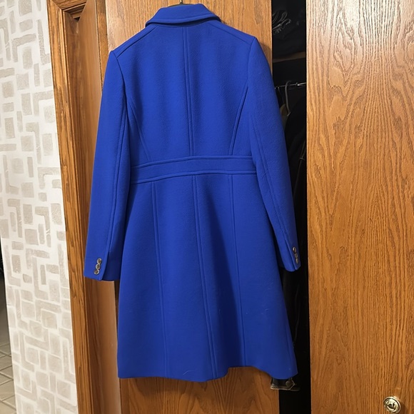 beautiful cobalt blue women’s size 4 coat new with tags - Picture 4 of 4